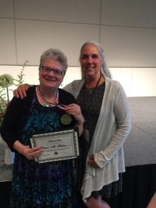 HOF Diane Stober and Jill Johnson