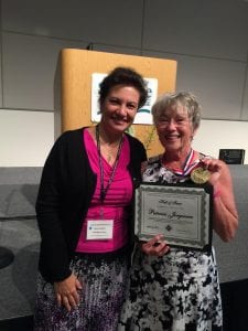 HOF Dorie Guidon and Patricia Jorgensen