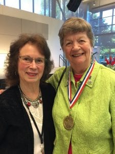 HOF Mary Ellen Cavelti and Mary Jane Clarke